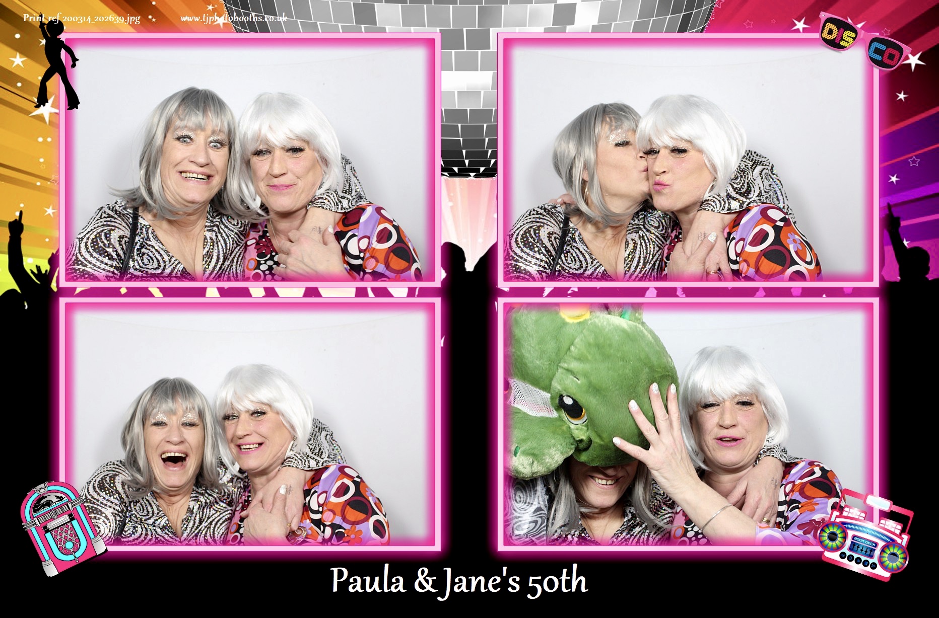 Paula & Jane's 50th | View more photos from the event at gallery.tjphotobooths.co.uk/u/TJPhotobooths/Paula-Janes-50th